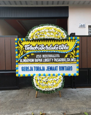 Papan Bunga Duka di Panai Hilir