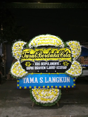 Papan Bunga Duka di Panai Hilir